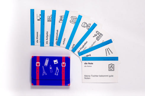 Картки для вивчення слів, початковий рівень. Німецька А1