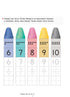 KUMON. Vi lär oss att räkna från 1 till 120