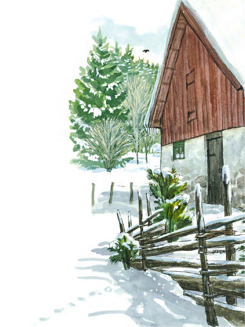 Мама Му катається на санчатах