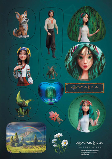 Dryad. Skogens beskyddare (klistermärken)