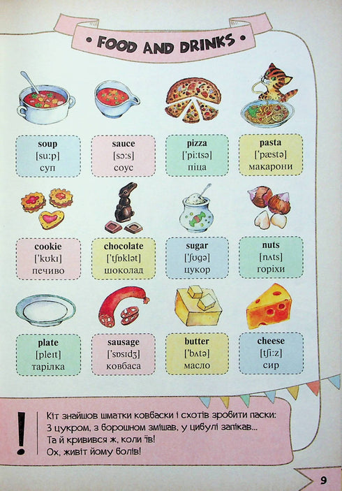 My first 1000 English words