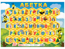Plakat. Alfabet. Bikaker (ukrainsk utgave)