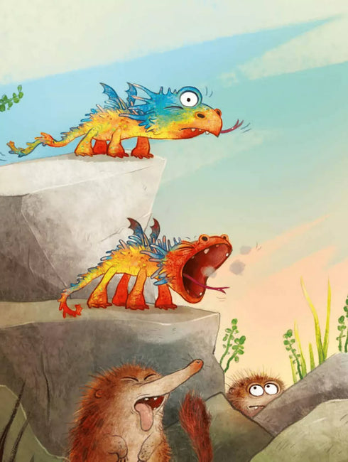 Punko — little dragon-duporapechik