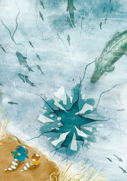 Різдвяний настрій єнотів-бешкетників, або як Морсик диво шукав