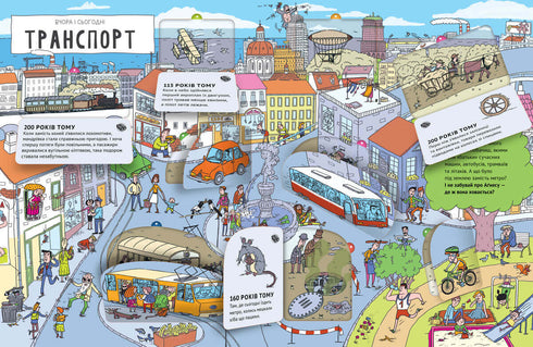 Igår och idag. Stad