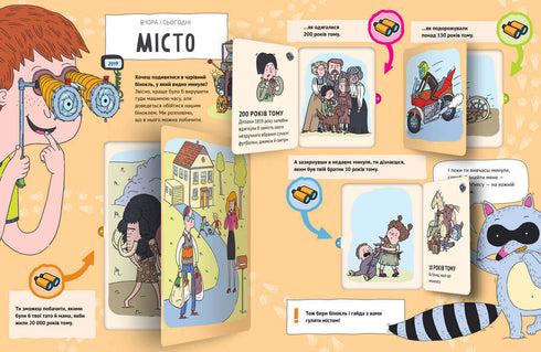 Igår och idag. Stad