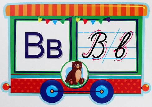 We study the alphabet. A set of demo cards