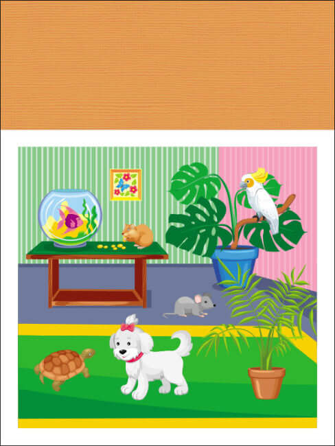 Ansökningar. Nivå 1. Skär fyrkanter, rektanglar