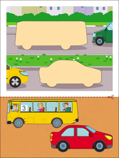 Ansökningar. Nivå 6. Siluettskärning