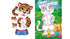Applikationer för spädbarn. Tiger