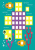 Мозаїка з наліпок. Для дітей від 4 років. Квадратики
