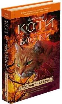 Krigerkatter. En storm reiser seg. Bok 4 (ukrainsk utgave)